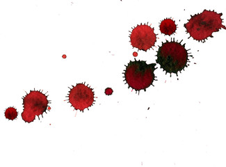 Blood stains