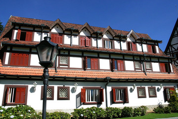 Campos do Jordao touristic city in Brazil