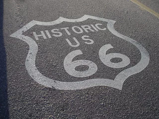 Cercles muraux Route 66 Obtenez vos coups de pied