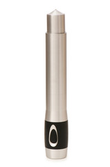 Small flashlight isolated on the white background