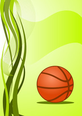 Vector basketball Background