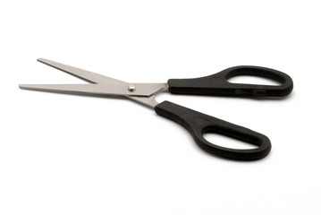 isolated scissors on white background