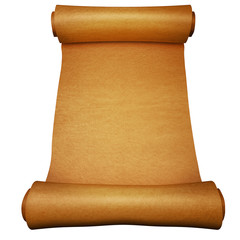 Vertical paper scroll