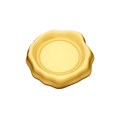 Yellow Wax seal