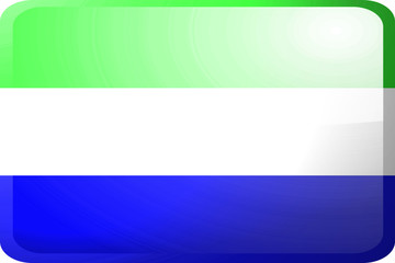 Flag of Sierra Leone button