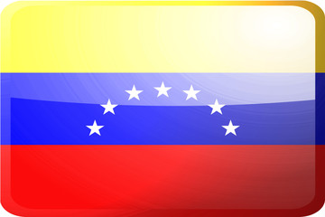 Flag of Venezuela button