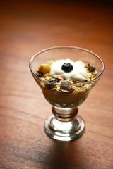 Cereals and yogurt