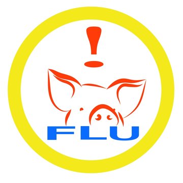 warning swine flu sign