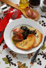 Filetto di maiale al cavolo nero - Secondi di carne toscana