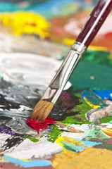 Obraz premium Artist's palette