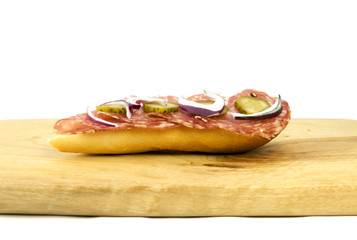Belegtes Baguette