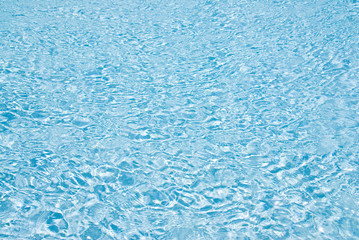 Fototapeta na wymiar Sparkling Waters in the Swimming Pool