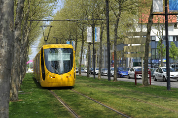 Fototapeta tramway de mulhouse obraz