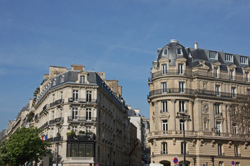 Fototapeta na wymiar immeuble paris15