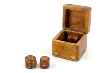 Wooden dice