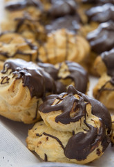 Pan de chocolate relleno de crema. México.