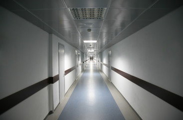 empty corridor