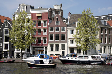 Fototapeta na wymiar Amsterdam, Canaux