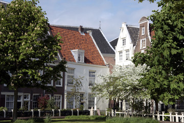 Fototapeta na wymiar Sasiada au Begijnhof, Amsterdam