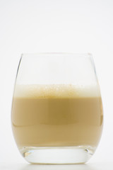 delicious ice chocolate with white irish cream