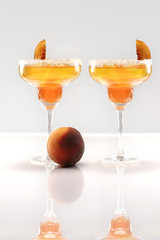 Peach margaritas