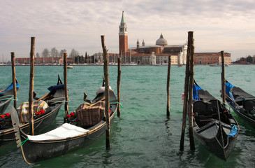 Fototapeta na wymiar Wenecki Canal Grande.