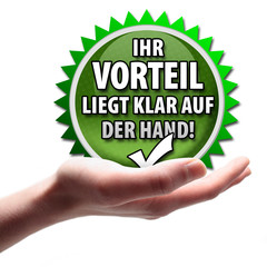 Ihr Vorteil liegt klar auf der Hand!