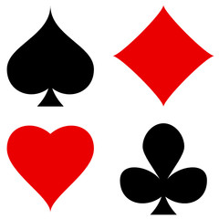 Symbole des jeux de cartes (détouré)