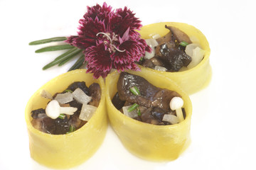 Cannelloni with Mushrooms