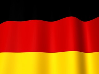 Naklejka premium fahne deutschland