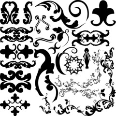 collezione di elementi vettoriali