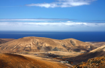 Fototapeta na wymiar fuerteventura landscape,Spain