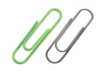 two paper clips