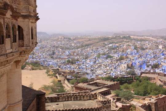 Vue de Jodhpur en Inde