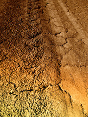 Dry, cracked earth