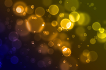 Abstract bokeh circles background