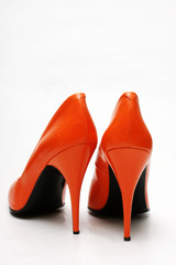 orange Pumps