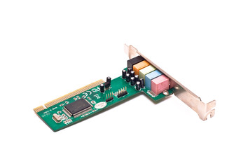 Sound card isolated