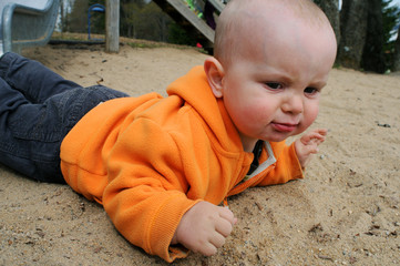 Spielen im Sandkasten