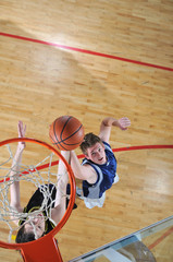 Fototapeta premium basketball competition concept