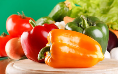 .fresh vegetables