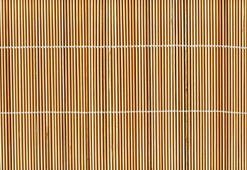 Bamboo stick straw mat texture to background