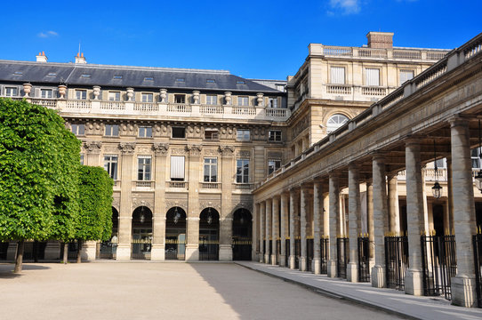 jardin du palais royal Paris