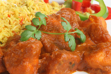Indian Chicken Vindaloo Curry
