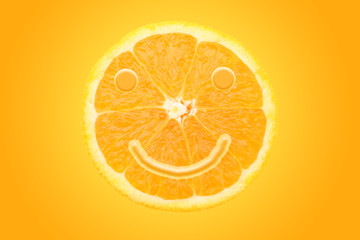 Orangen - Smiley