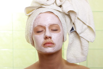 Masked Beauty - facial treatment