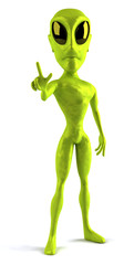 Obraz premium Alien