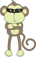 bodyguard monkey