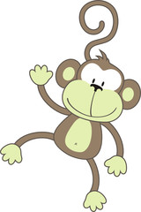 happy monkey