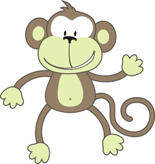 greeting monkey